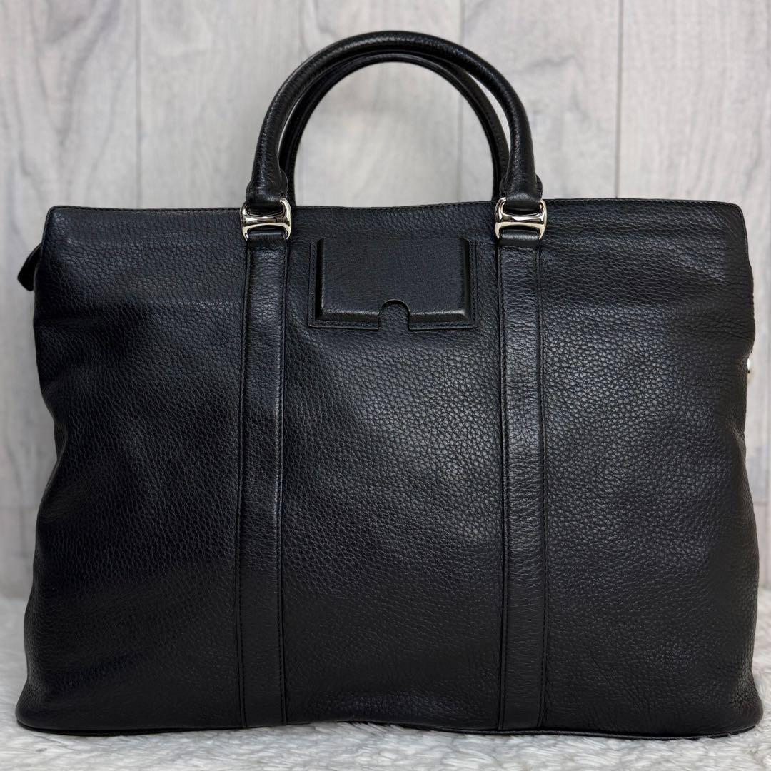 美品♡A4可♡説明書♡BALLY バリー ブランドロゴ 2way ビジネスバッグ