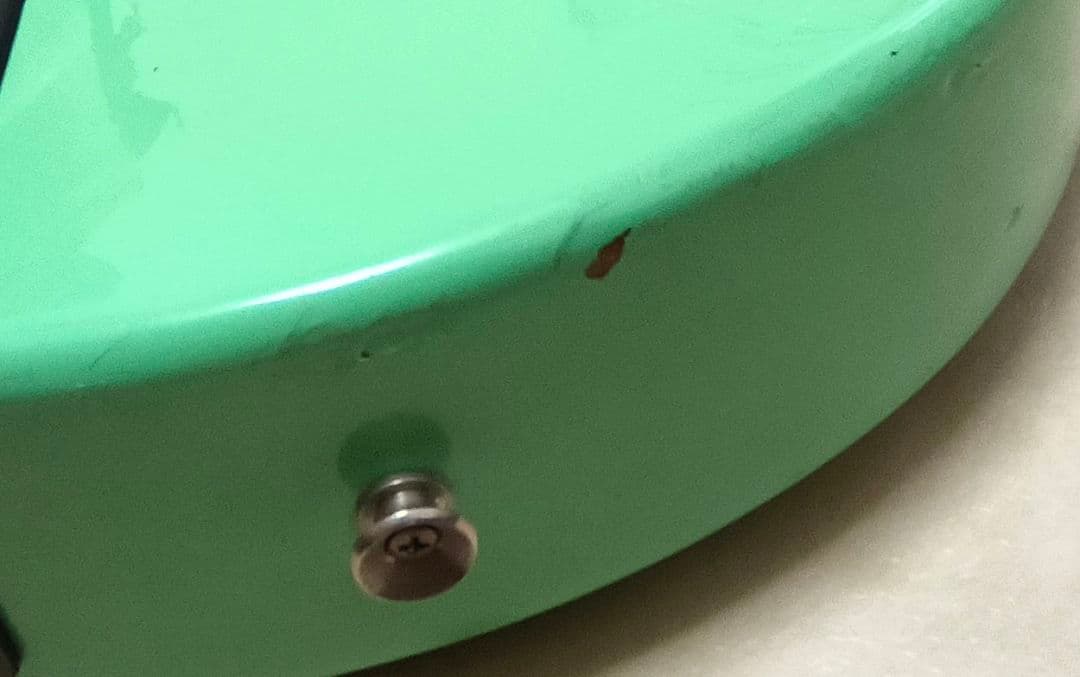 【美品】ZO-3 ミントグリーン アンプ内蔵ミニギター 専用ケース付き！！