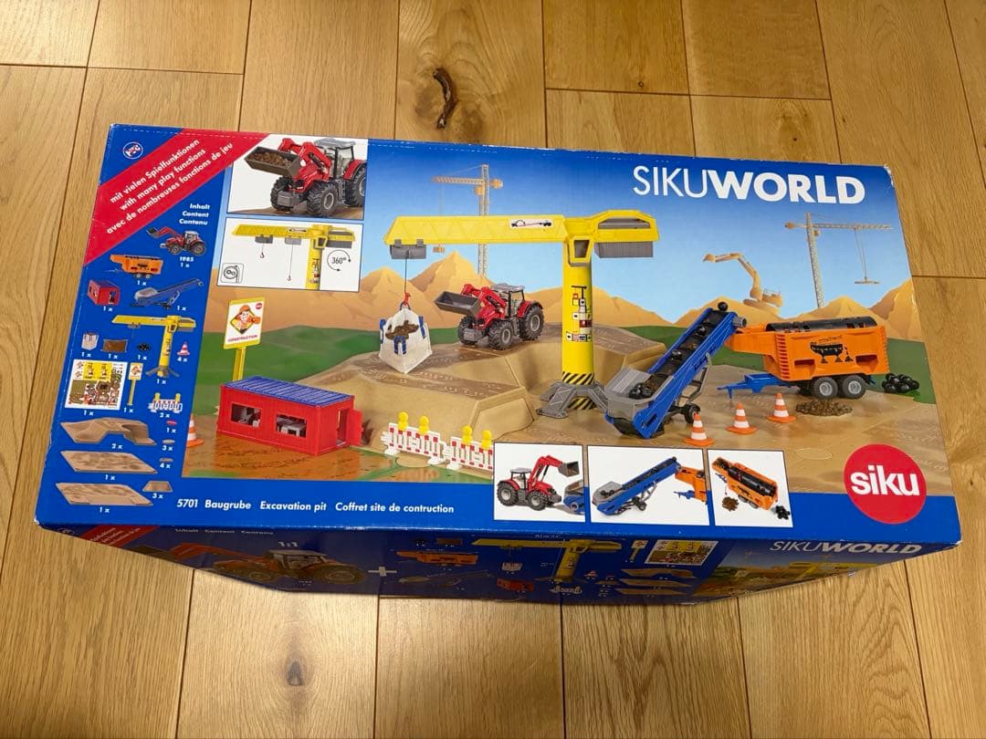 ジク　SIKU WORLD 掘削工事現場　レア美品