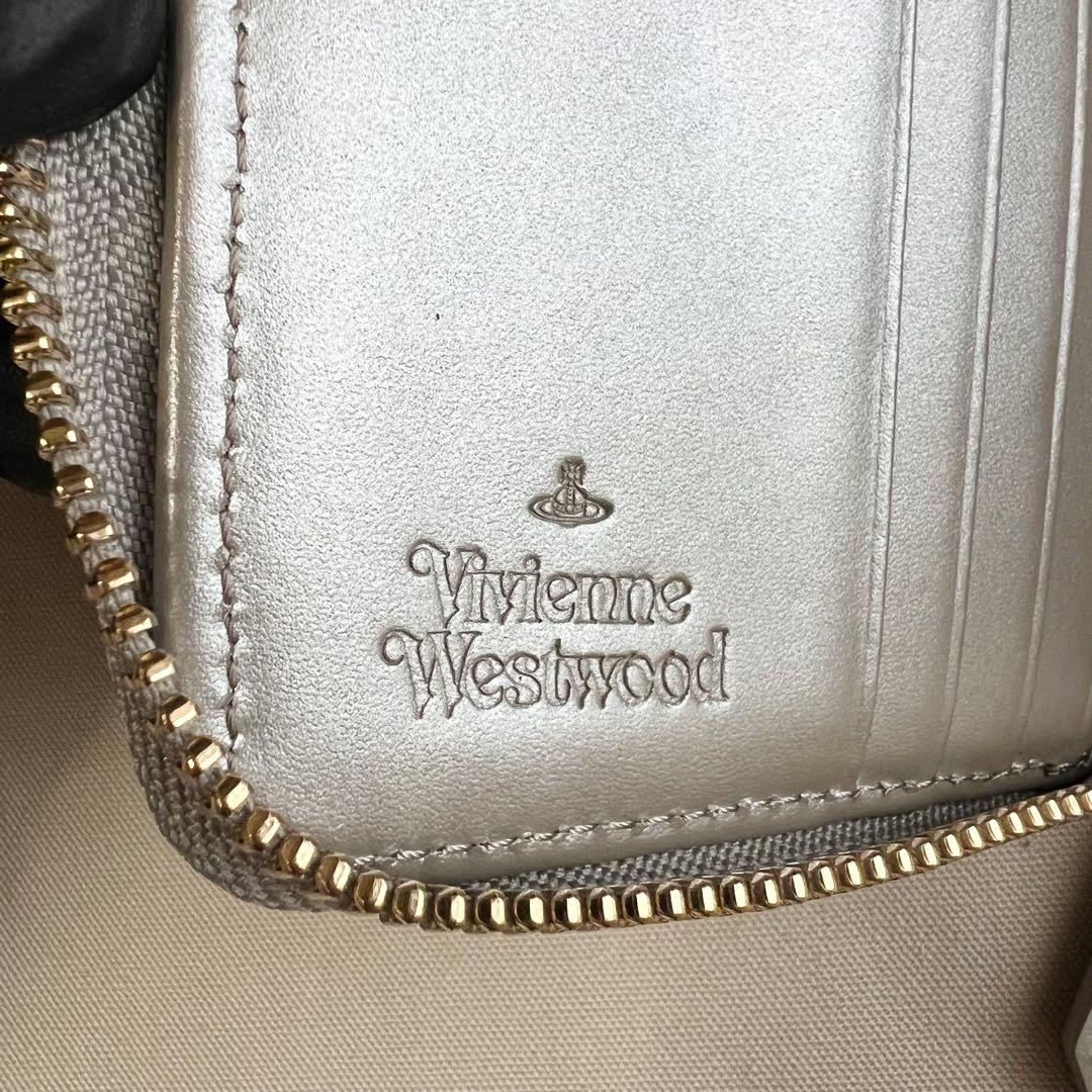 Vivienne Westwood OVAL ORB 二つ折り財布 グレー