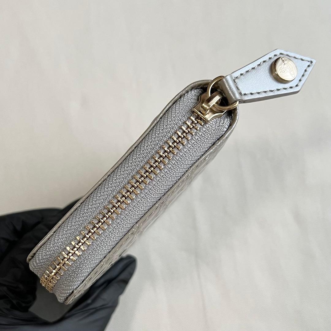 Vivienne Westwood OVAL ORB 二つ折り財布 グレー