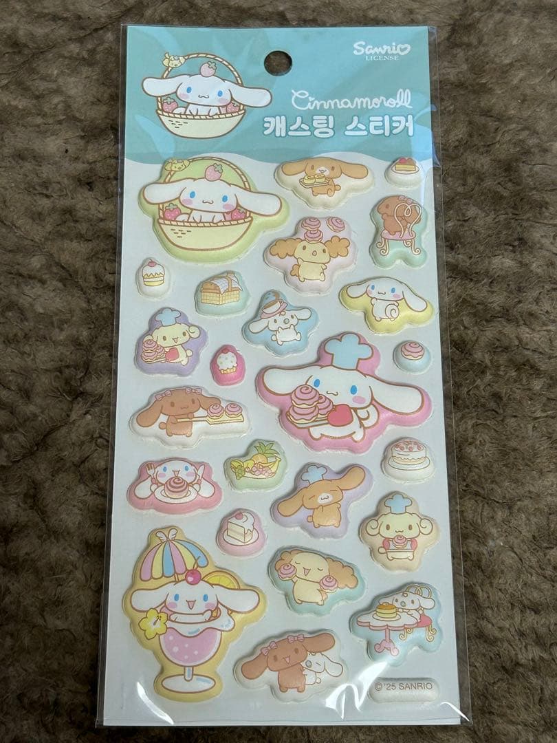 【韓国限定】ポケモン サンリオ ボンボンステッカーセット