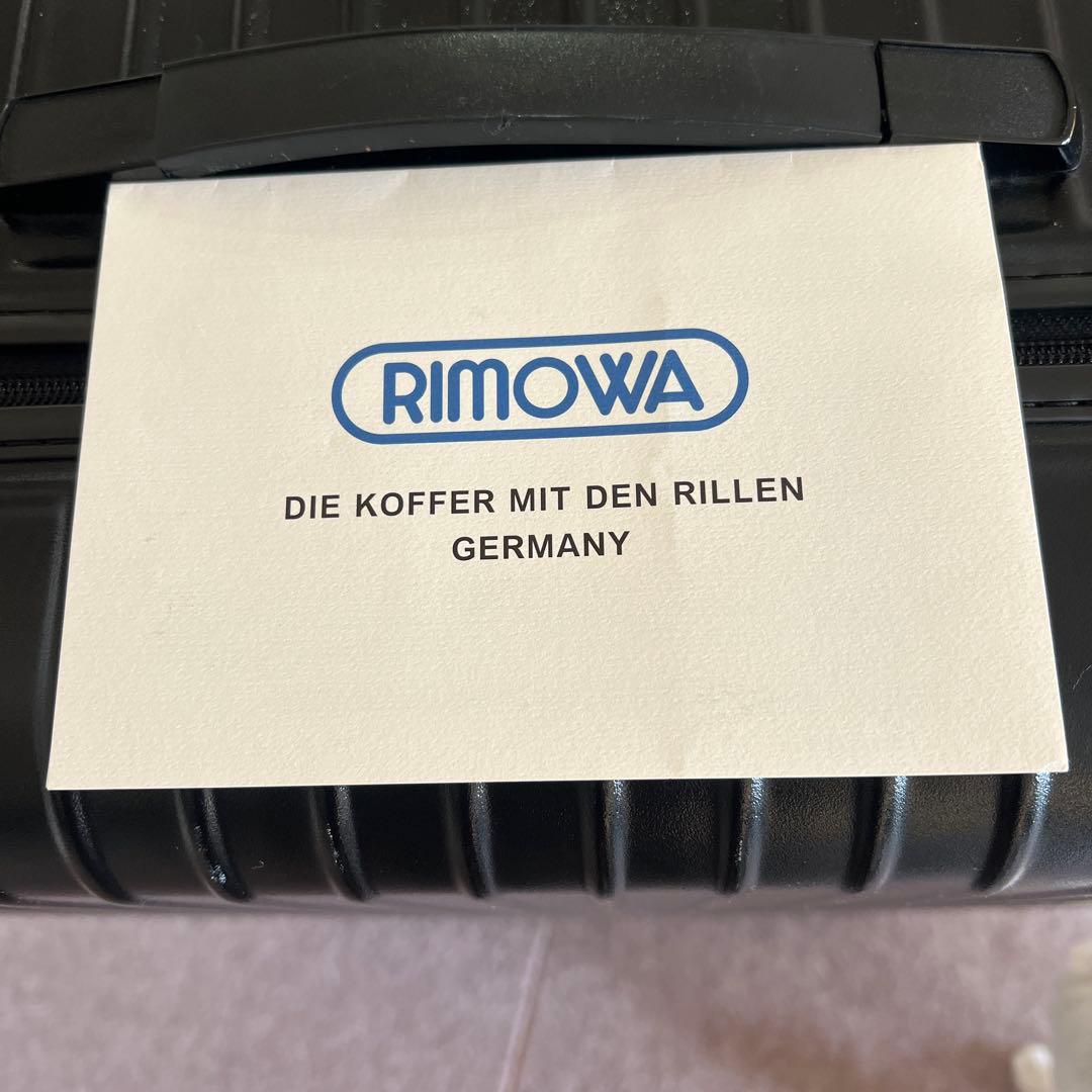 RIMOWA スーツケース　2輪