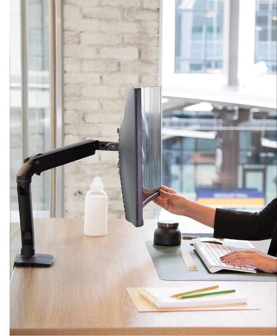 エルゴトロン MXV デスク モニターアーム ブラック45-486-224