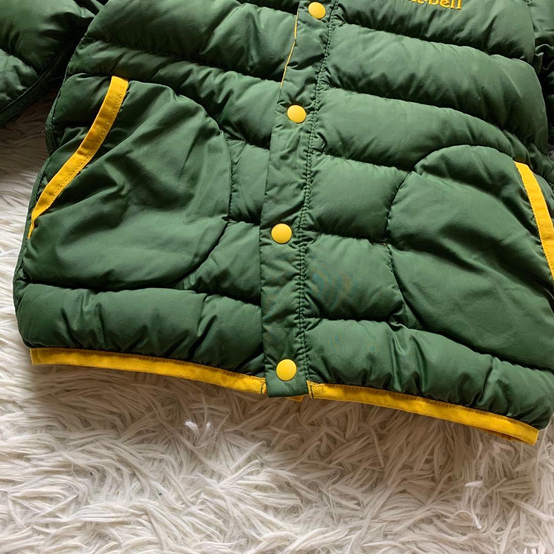 モンベル ダウンジャケット リバーシブル グーリン×イエロー 1101649