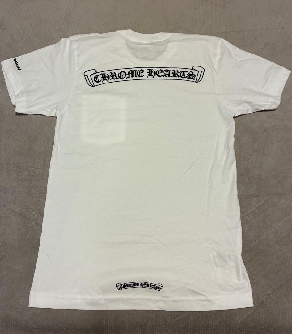 即決ok【新品未使用】クロムハーツ 白 / T-SHIRT M SS PKT