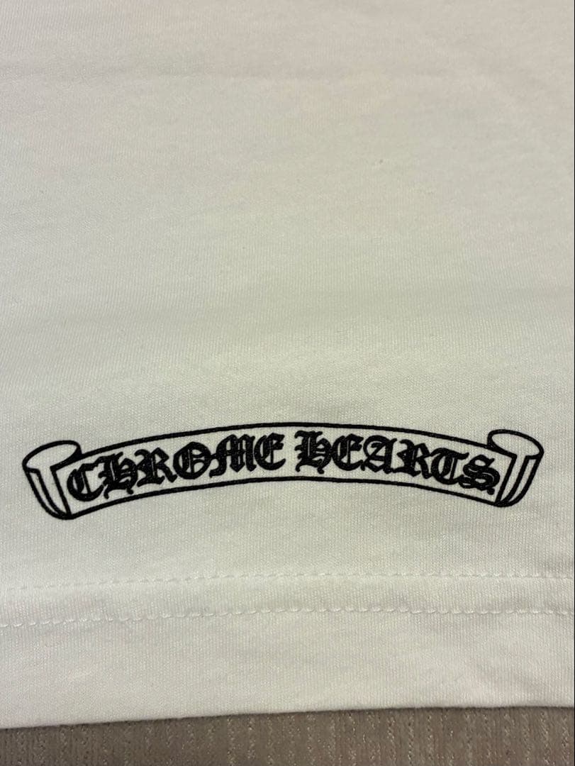 即決ok【新品未使用】クロムハーツ 白 / T-SHIRT M SS PKT