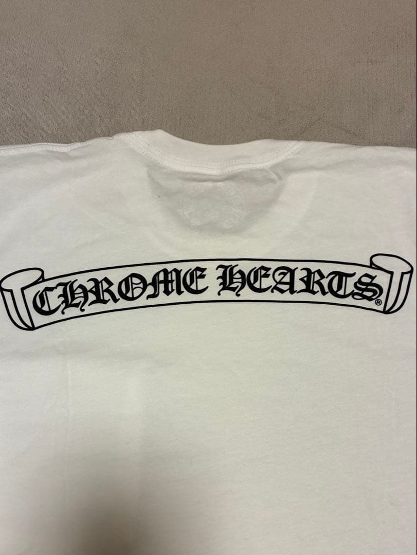 即決ok【新品未使用】クロムハーツ 白 / T-SHIRT M SS PKT