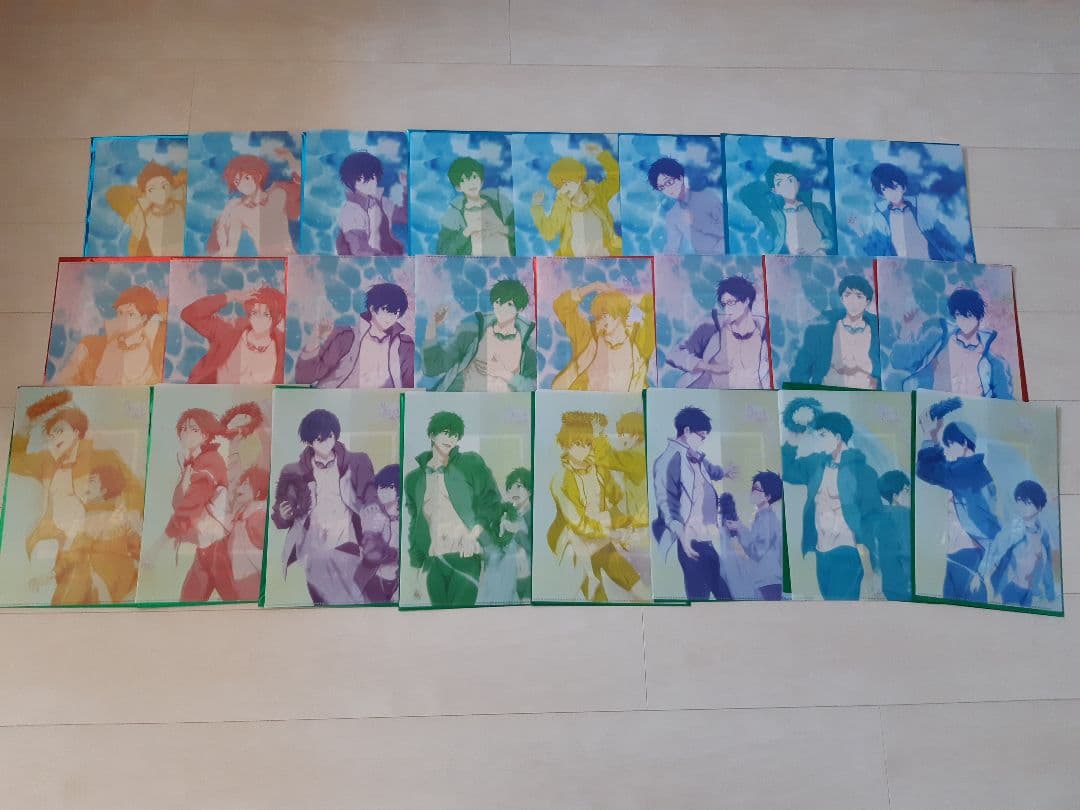 劇場版 Free!FS 後編 ムビチケ 特典 クリアファイル 全種セット