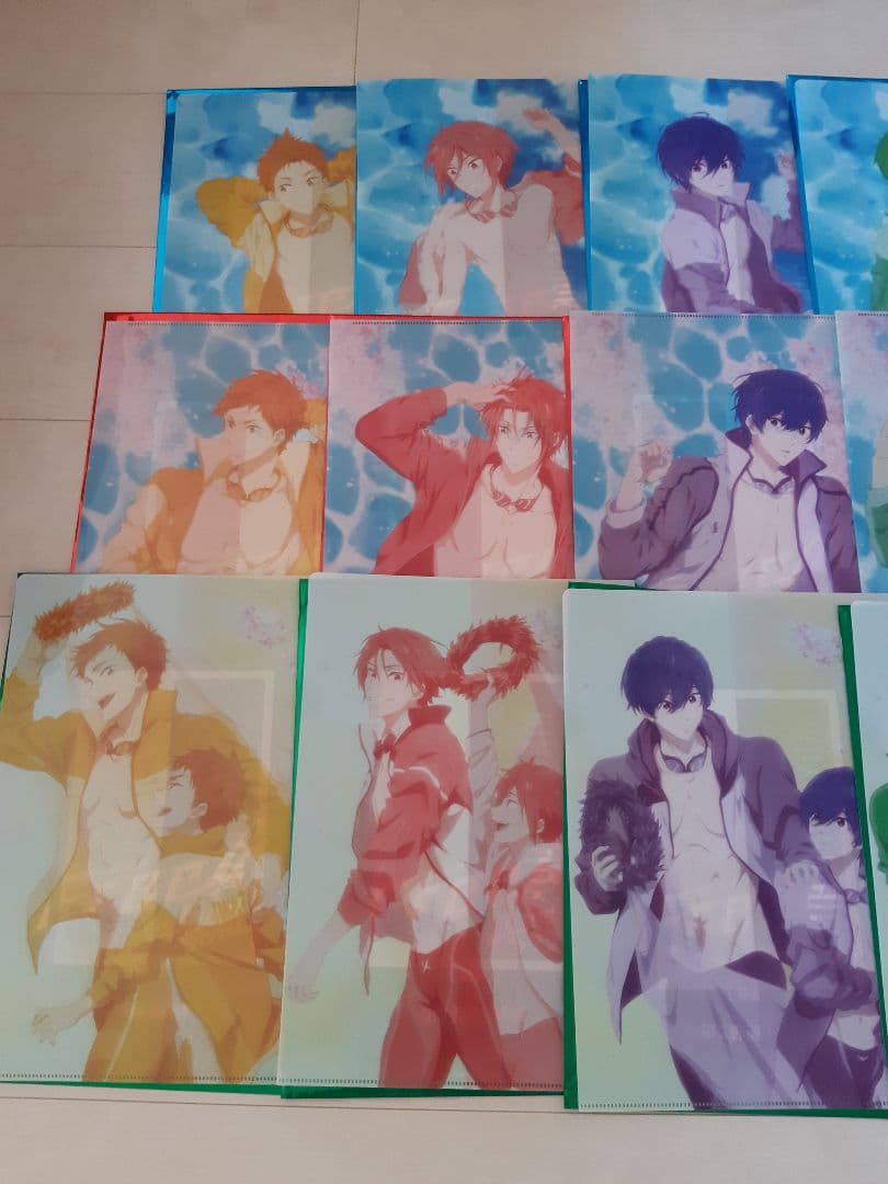 劇場版 Free!FS 後編 ムビチケ 特典 クリアファイル 全種セット