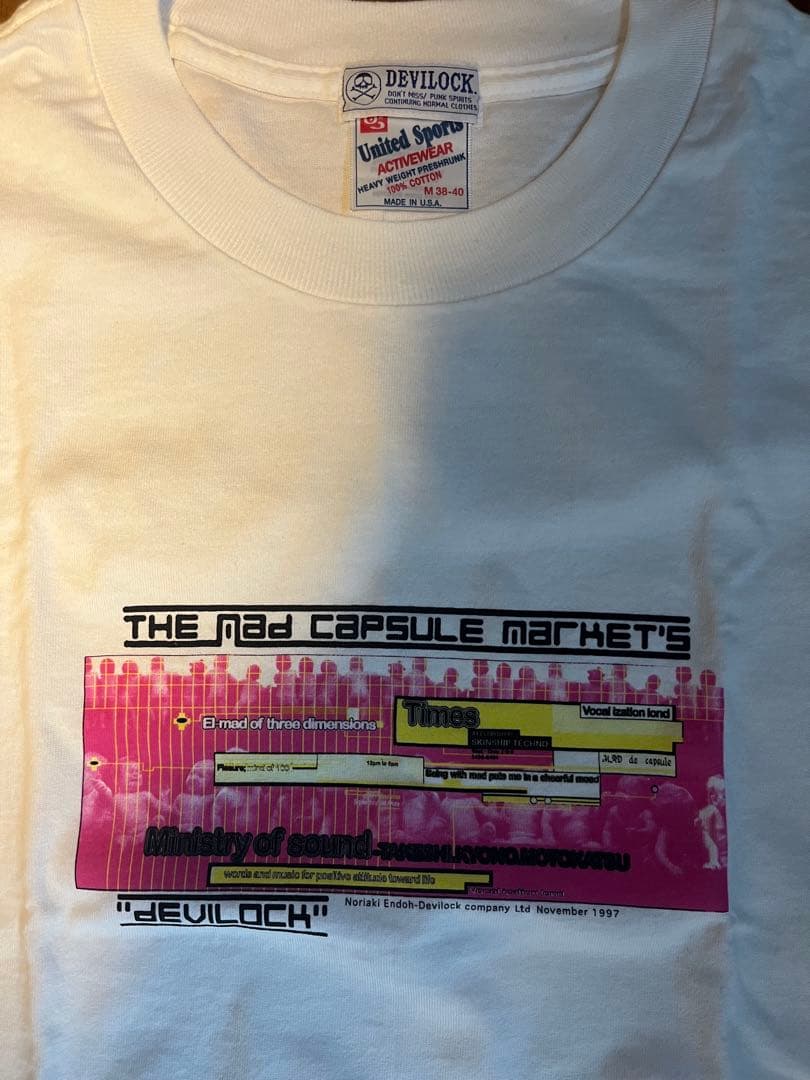 DEVILOCK Tシャツ THE MAD CAPSULE MARKETS