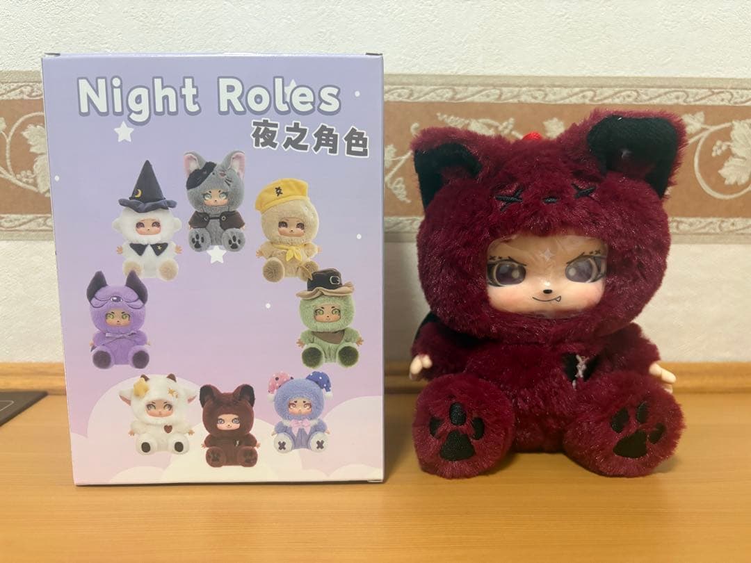 ＊*＊様 Night Roles 夜之角色 ぬいぐるみマスコット 悪魔