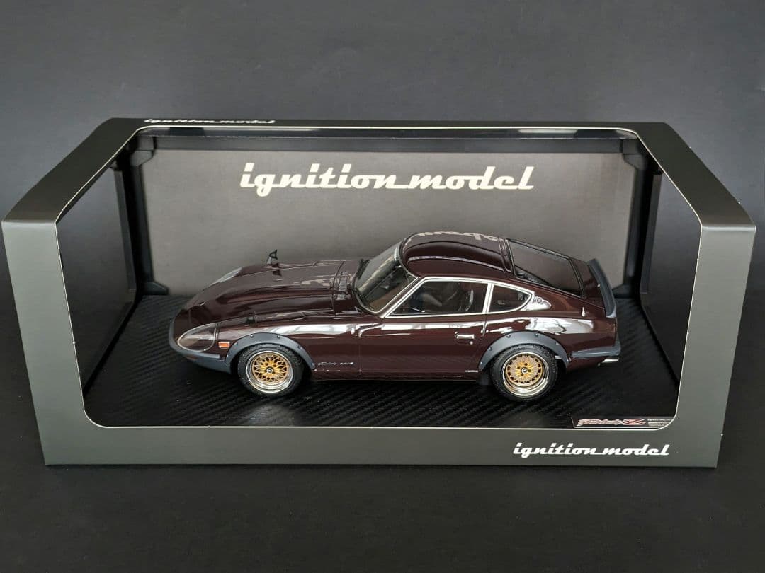 ignition model 1/18 ニッサン 240ZG HS30 マルーン