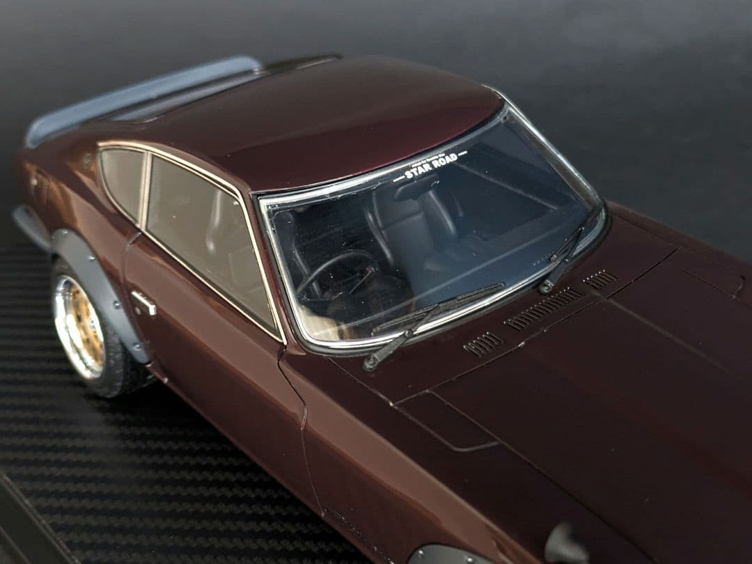 ignition model 1/18 ニッサン 240ZG HS30 マルーン