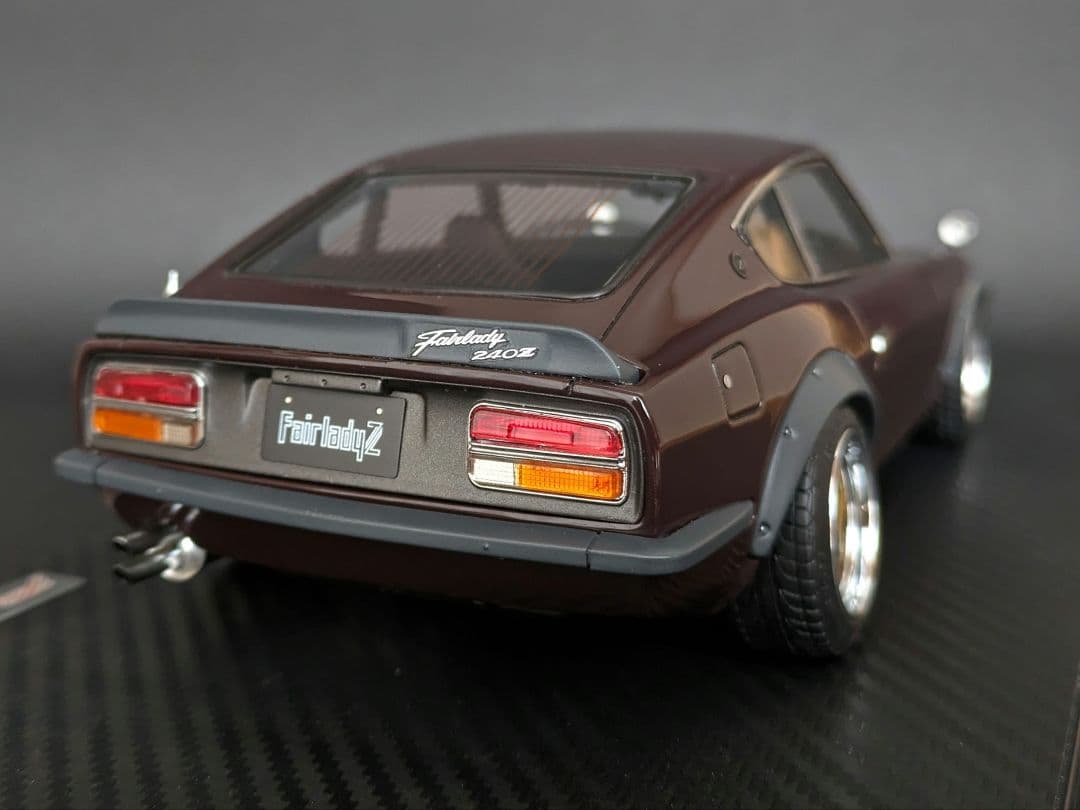 ignition model 1/18 ニッサン 240ZG HS30 マルーン