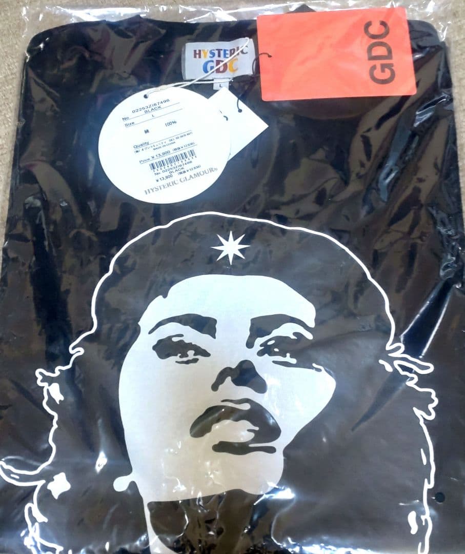 HYSTERIC GLAMOUR × GDC REBEL GIRL TEE 黒L