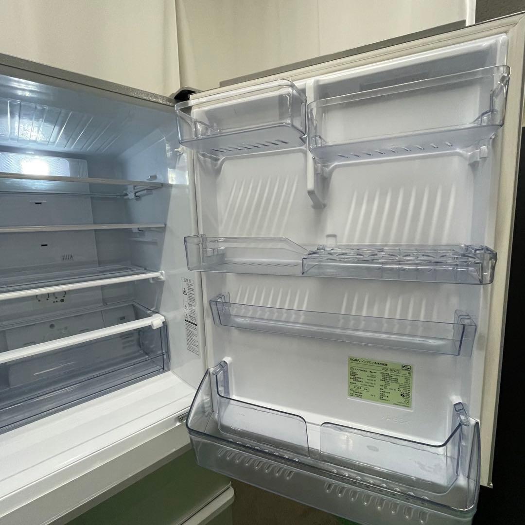443⭕️冷蔵庫　最新　24年　大型　350ℓ　右開き　設置無料　安い　綺麗