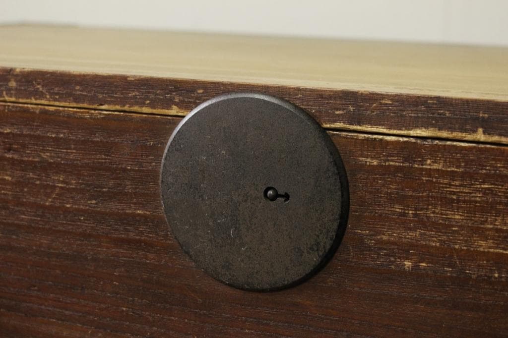 古い時代箪笥 前桐古家具/和家具/和骨董/店舗什器/ローボード/チェスト/収納