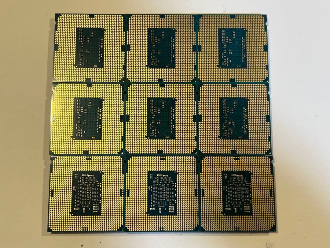 Intel Core i7-6700 3個 + Core i7-4770 6個