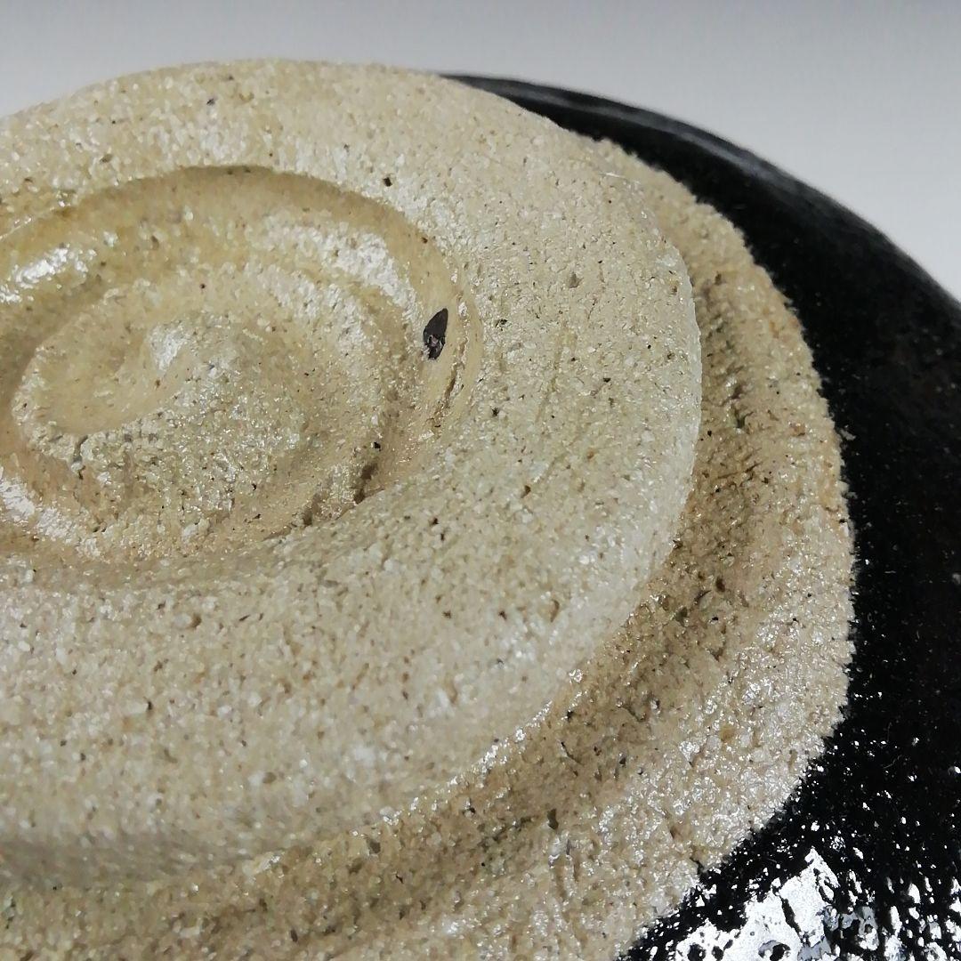 Ｔ３２６　茶碗　『黒茶碗』『伊東桂楽 造』　共箱　抹茶碗　茶道具