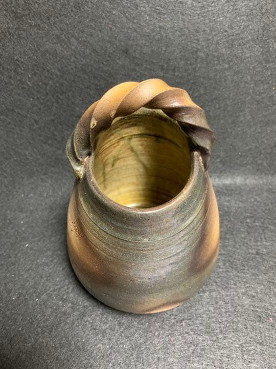 加藤進(号 信人) 手付花瓶