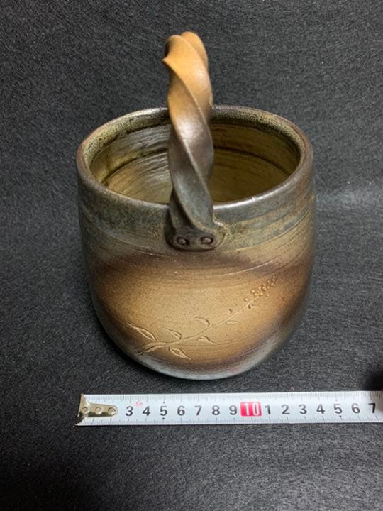 加藤進(号 信人) 手付花瓶