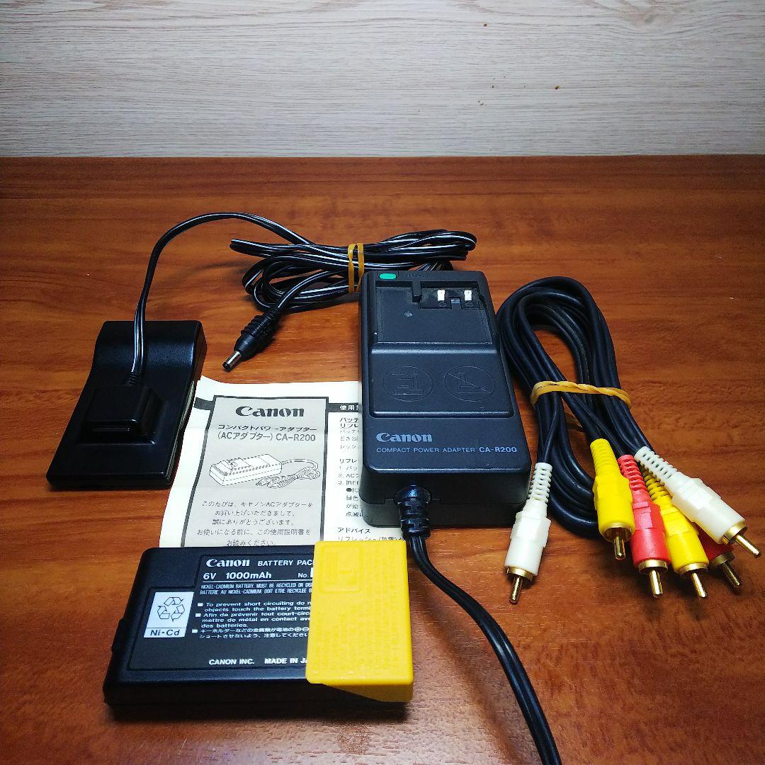 Canon Hi8 ビデオカメラ MB-J10 動作品