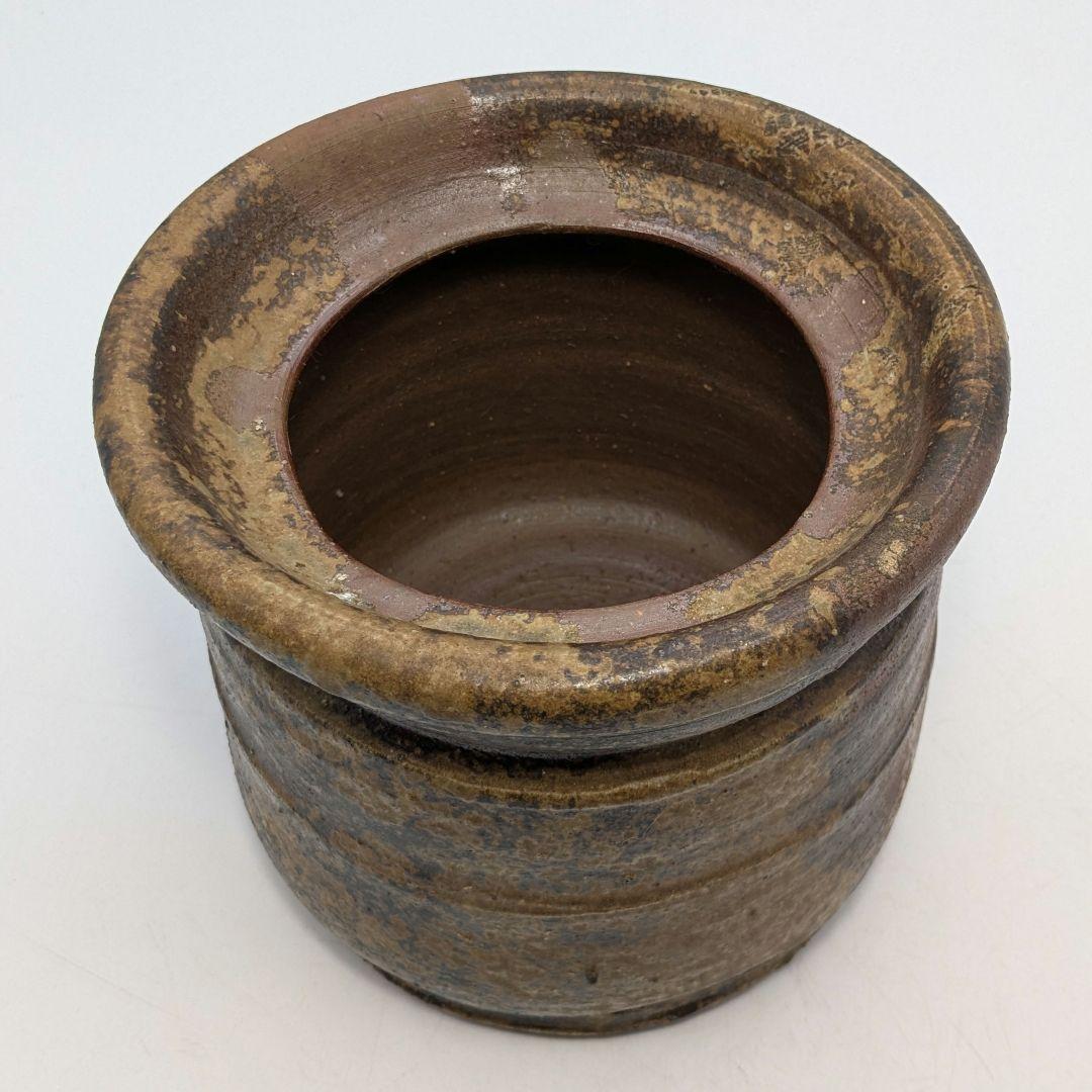 伝統工芸士 豊福寛 備前焼 水指A 共箱 水差し 茶道具 茶器 抹茶 食器 容器