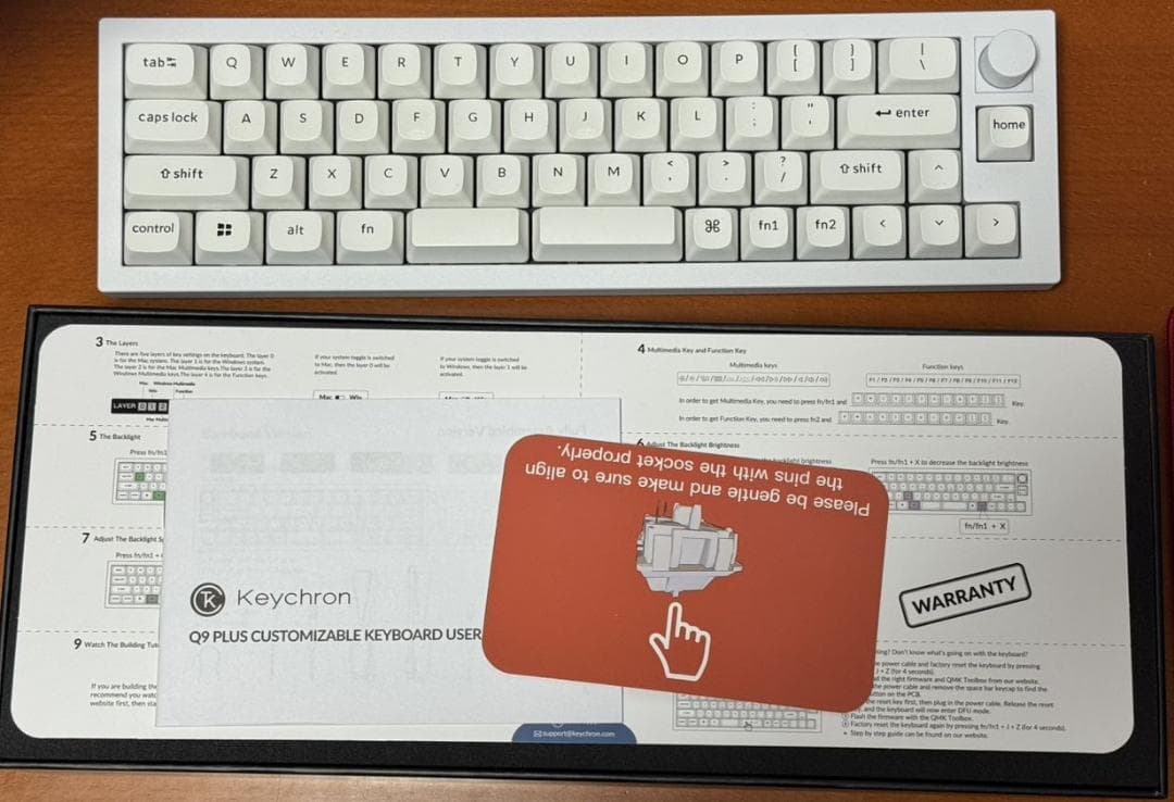 Keychron Q9 QMK Plus メカニカルキーボード US配列