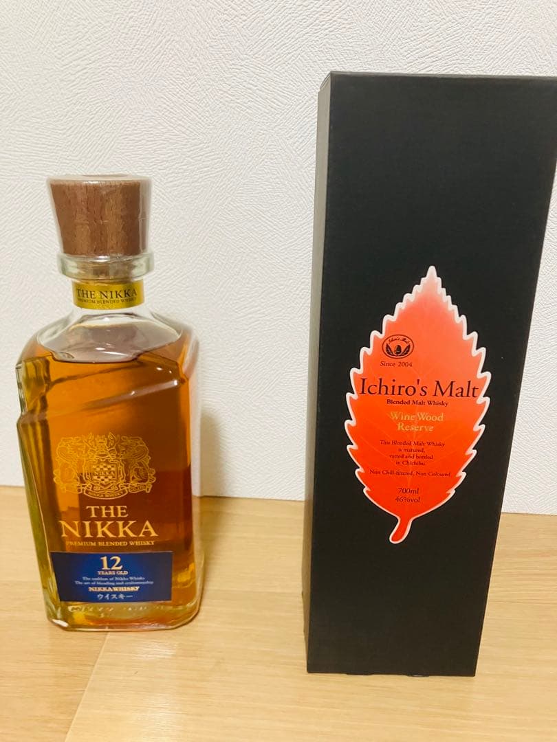 ザ　ニッカ12年 & Ichiro's Malt セット　未開封