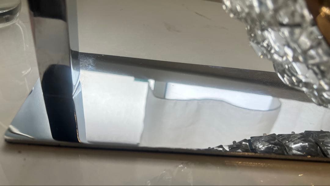 ハリウッドミラー 卓上 女優ミラー ラウンド クリスタルミラー