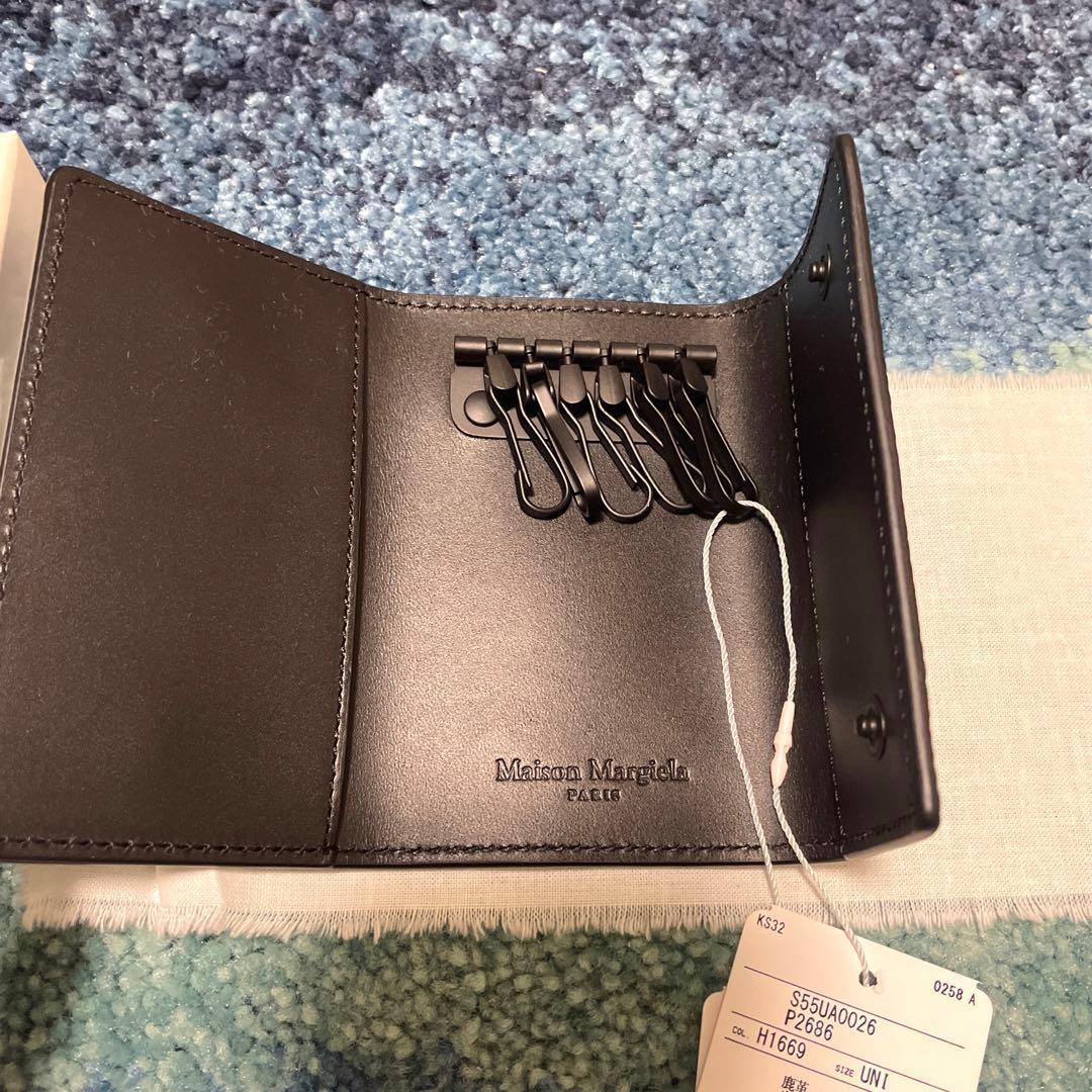 【新品未使用】マルジェラ　Maison Margiela キーケース　黒　タグ付