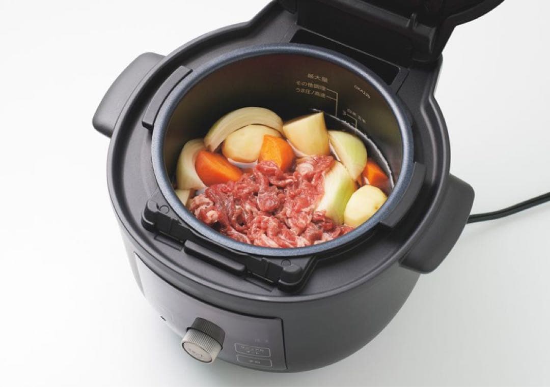 TIGER タイガー魔法瓶 電気圧力鍋 COK-N400（マットブラック）