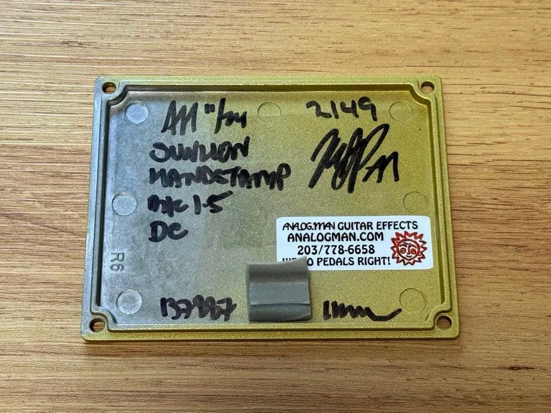 【希少】ANALOG.MAN SUN LION FUZZ BOOSTER