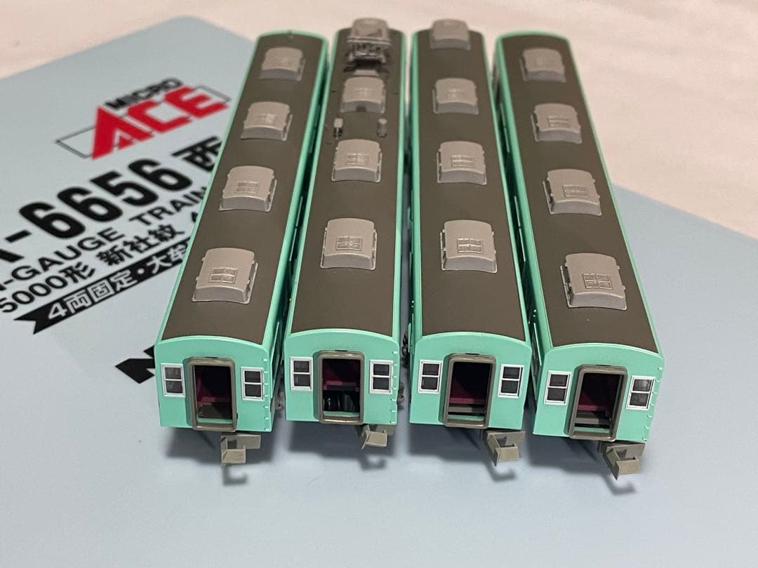 マイクロエース　A-6656　西鉄5000形　新社紋　4両セット