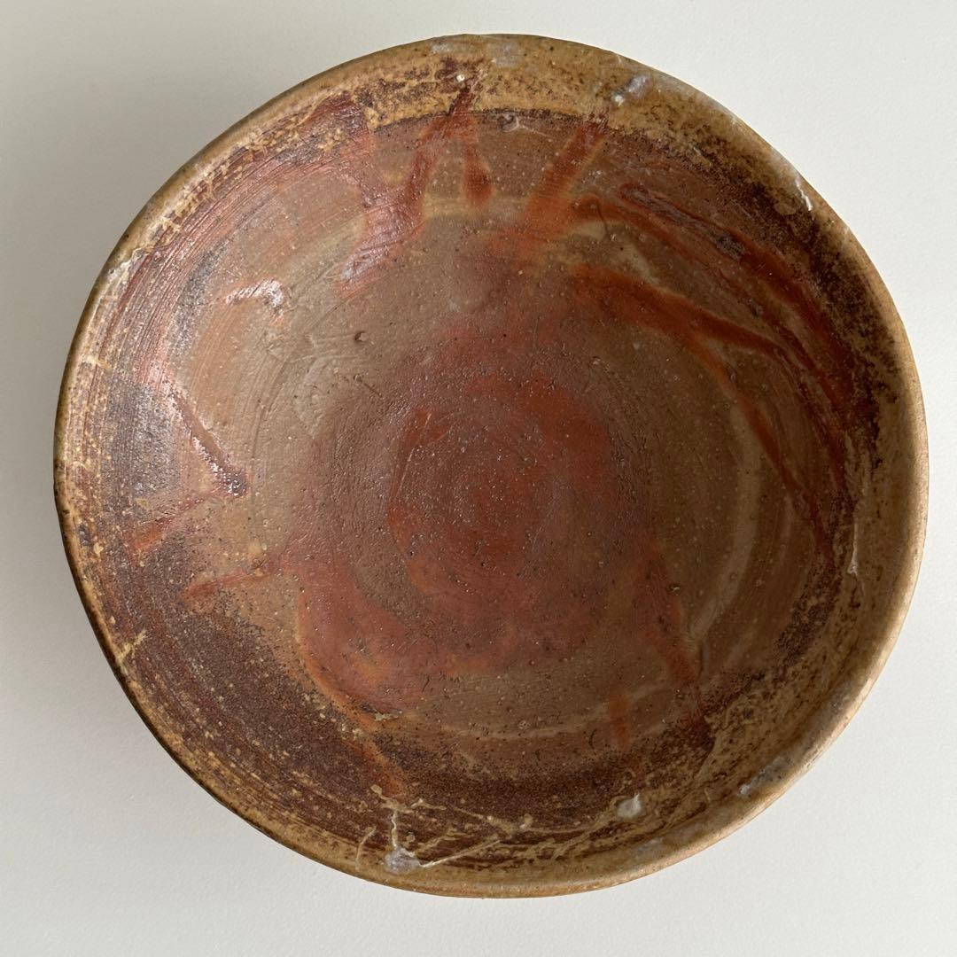 森陶岳 備前 茶器 緋襷 平茶碗 共箱