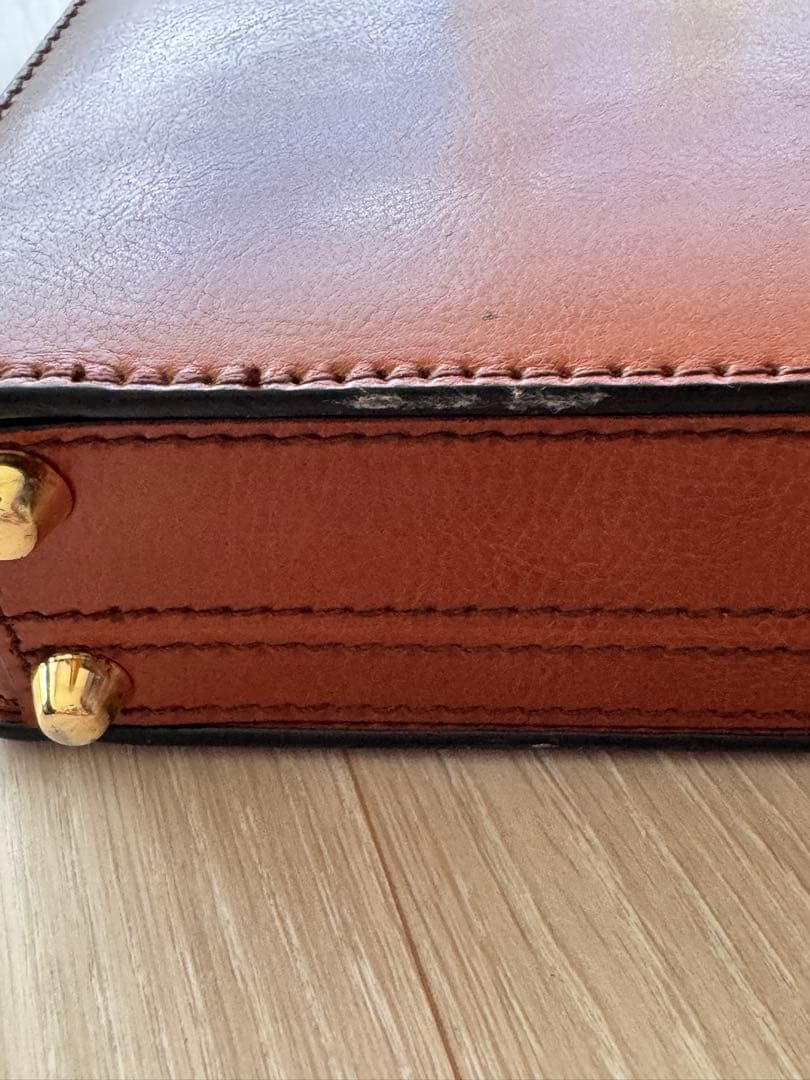 よしおページ　TUMI レザーアタッシュケース