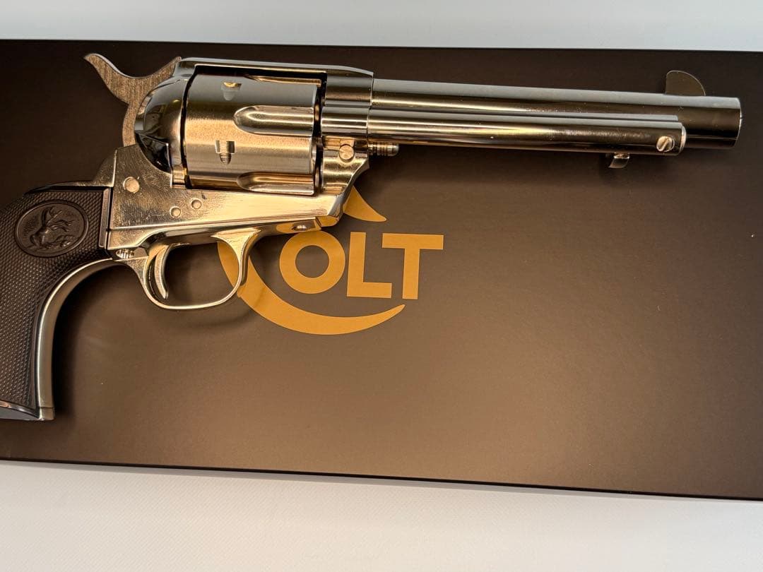 タナカ製　COLT S.A.A 2nd 5 1/2インチABS ニッケル