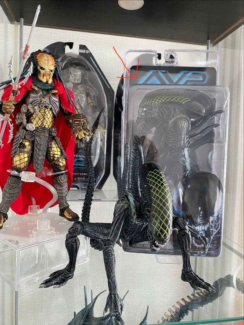 NECA ネカ グリッドエイリアン AVP プレデター フィギュア