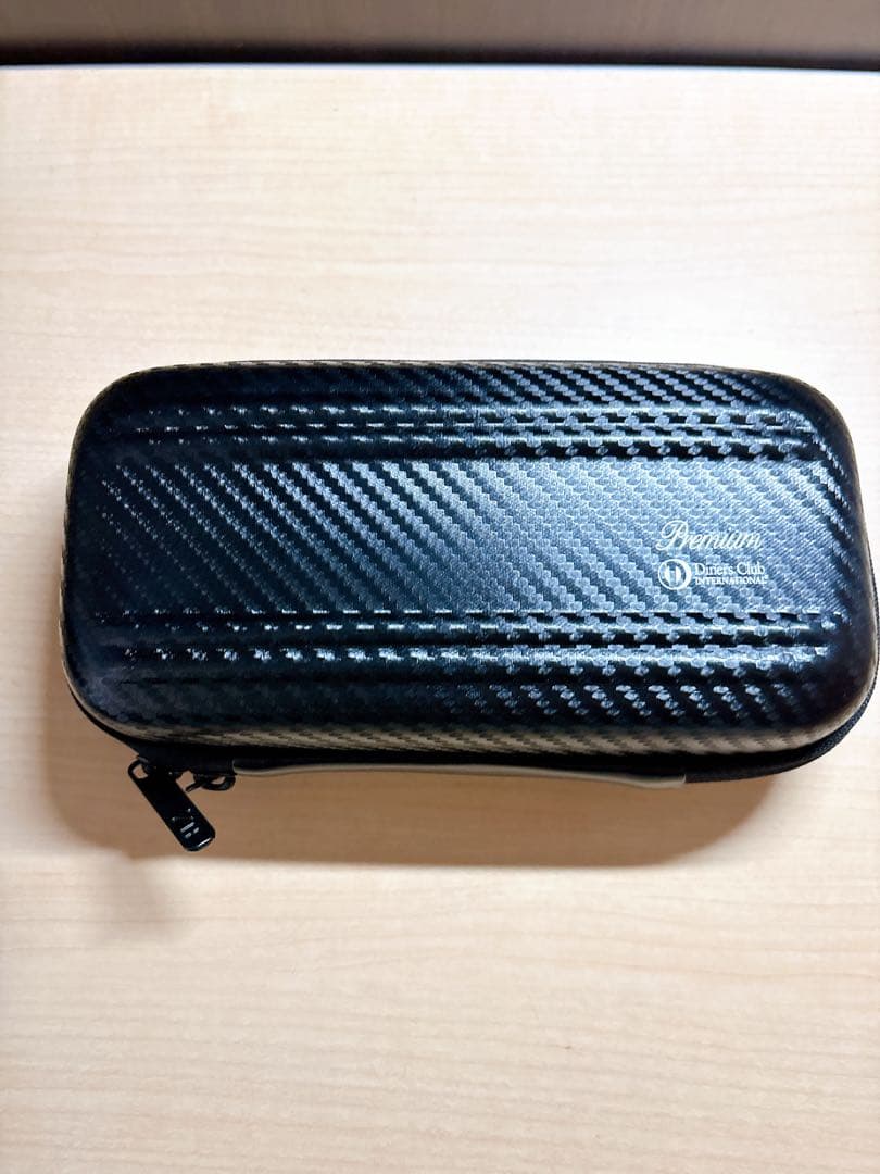 ZERO HALLIBURTON Diners Club マルチケース ブラック