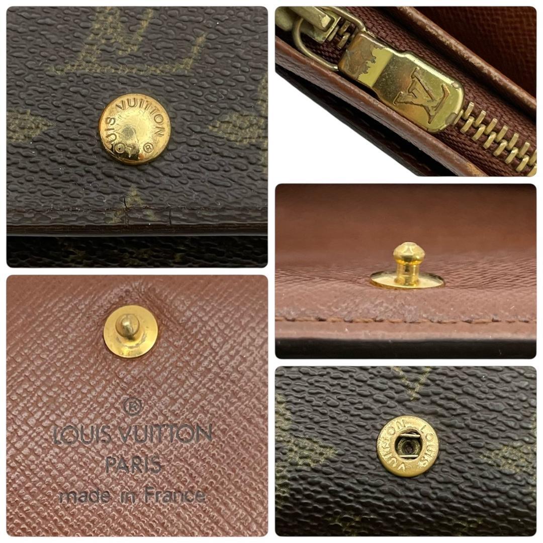 LOUIS VUITTON ルイヴィトン ポルトフォイユ トレゾール モノグラム