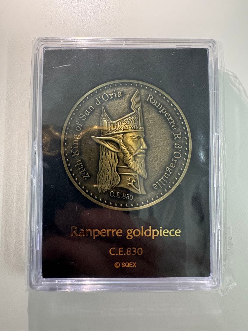 未開封品　ファイナルファンタジーXI ランペール金貨　ヴァナ・ディールの秘蔵展