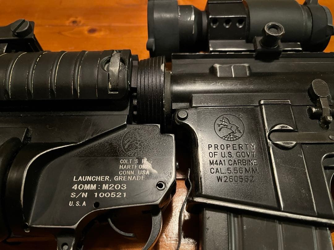 WA M4A1フルメタルカスタム SOPMOD Ver.2014（墨入れ）