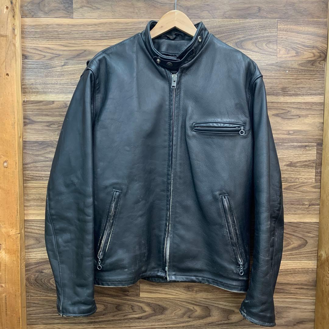 中古 Schott 641 シングルライダース
