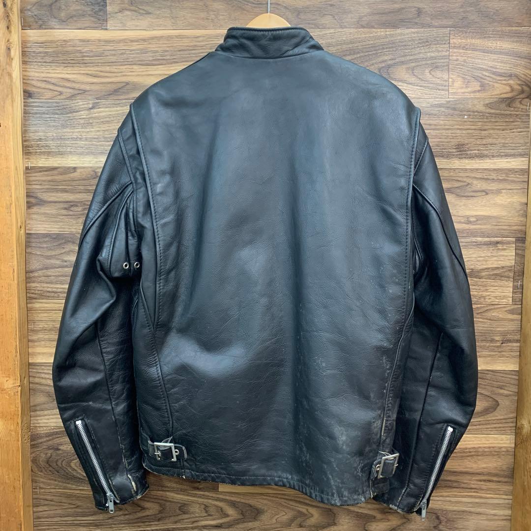 中古 Schott 641 シングルライダース