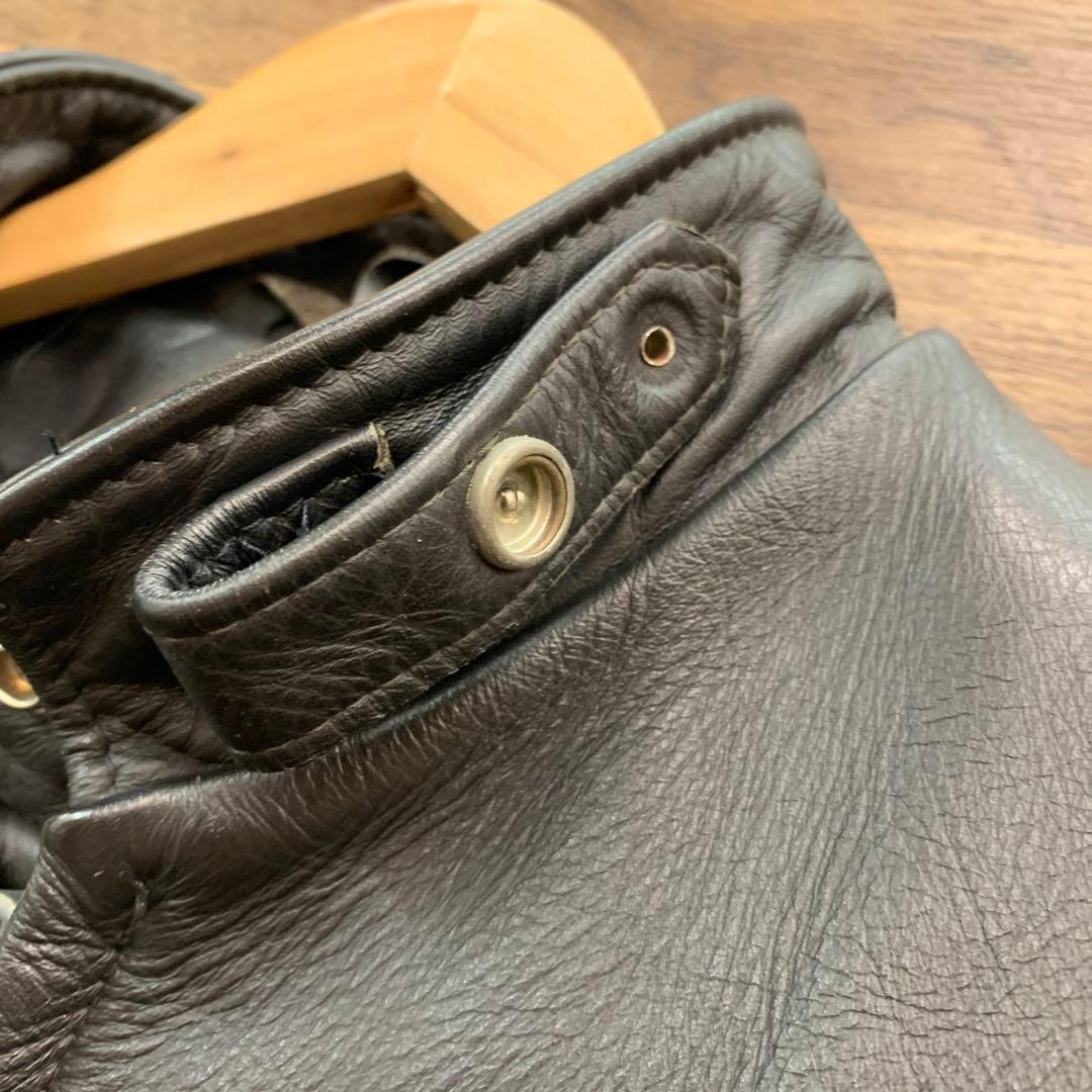 中古 Schott 641 シングルライダース