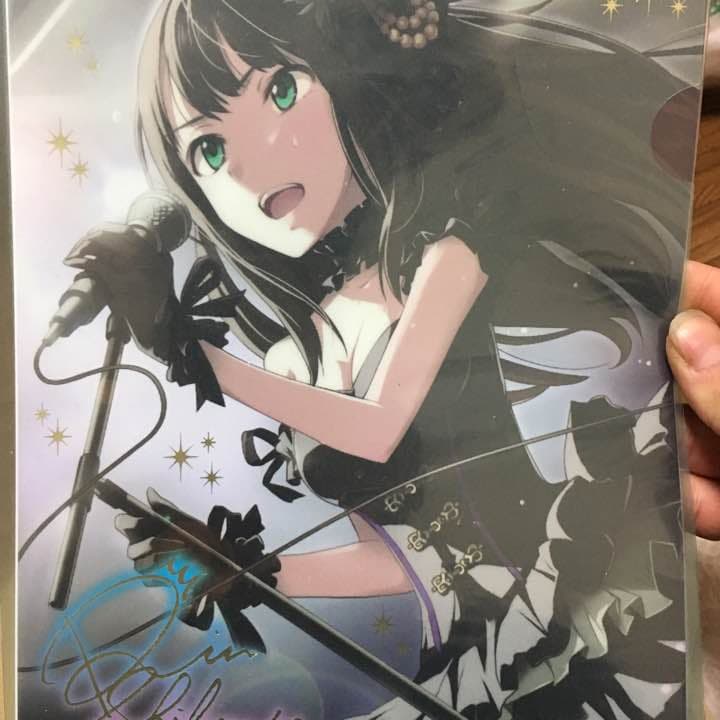 渋谷凛 金箔サインver. クリアポスター