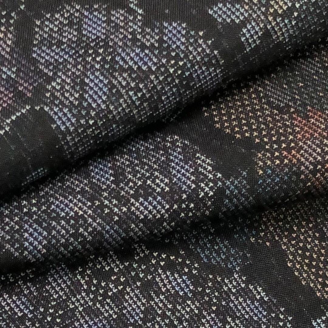 ⭐︎ 本場大島紬 カタス 7マルキ 七宝 亀甲 花唐草模様 K-5169