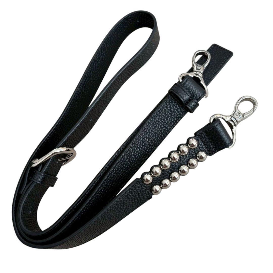 極美品✨️ear PAPILLONNER　スタッズボストンバッグ　ブラック