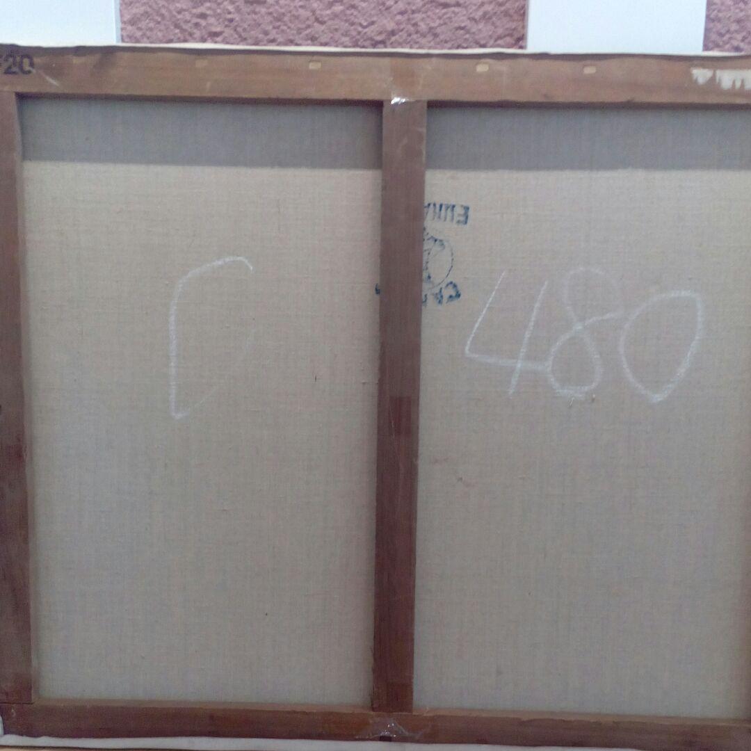 四国土佐地方旧家所蔵７２.５✕６０センチサイズ昭和時代卓越した技量油絵当時物